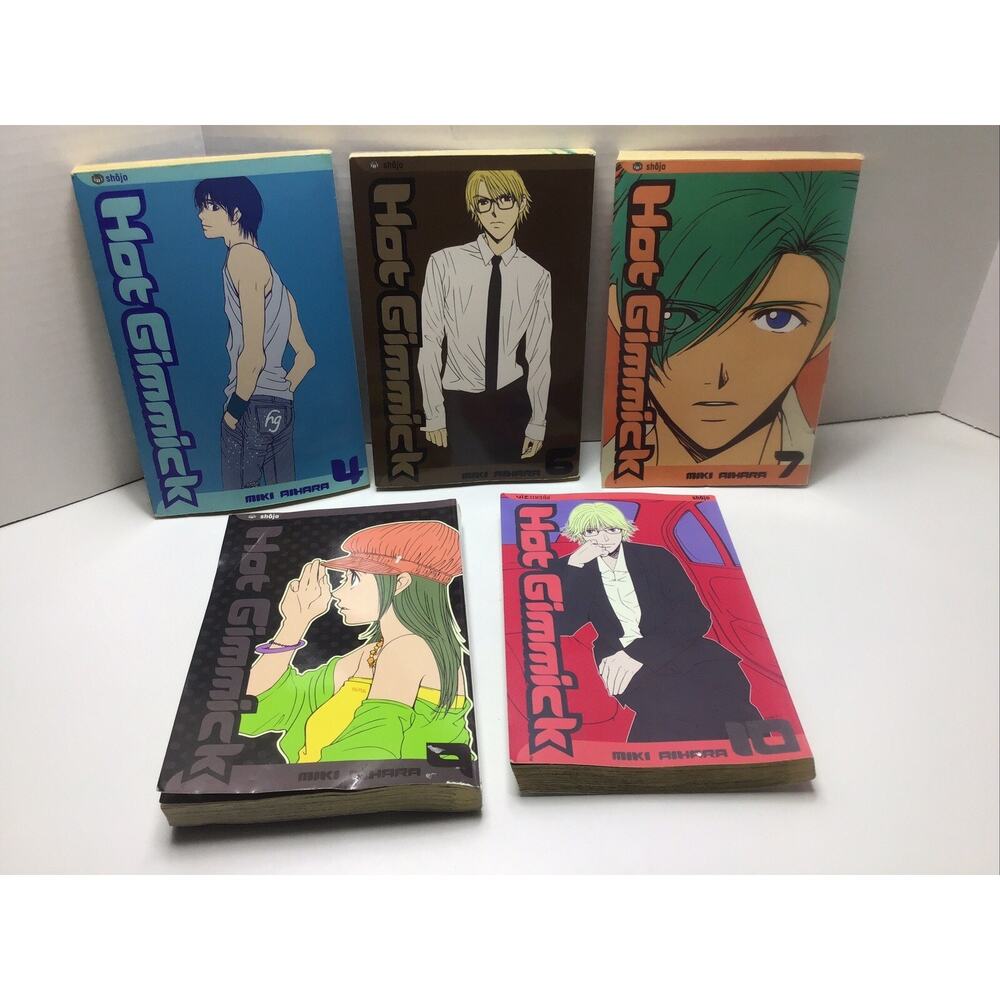 Hot Gimmick Manga Lot Vol 4 6 7 9 10 Miki Aihara English Viz Graphic Novel